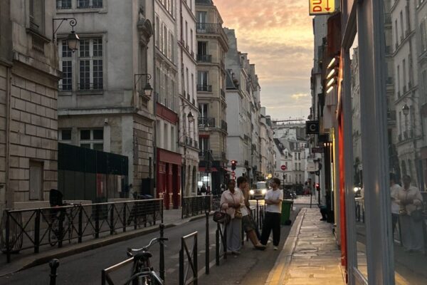 World Explorer:  "A Paris street in warm evening light"